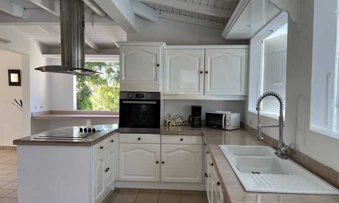 Saint-Claude House | VILLA CHOISY - SPACIOUS AND INTIMIST, PRIVATE POOL AND SEA VIEW