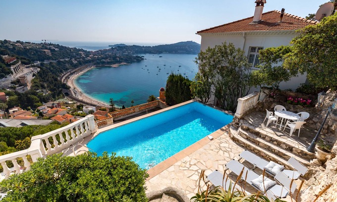 Villefranche-sur-Mer Villa | Villa Claire - private newly renovated villa
