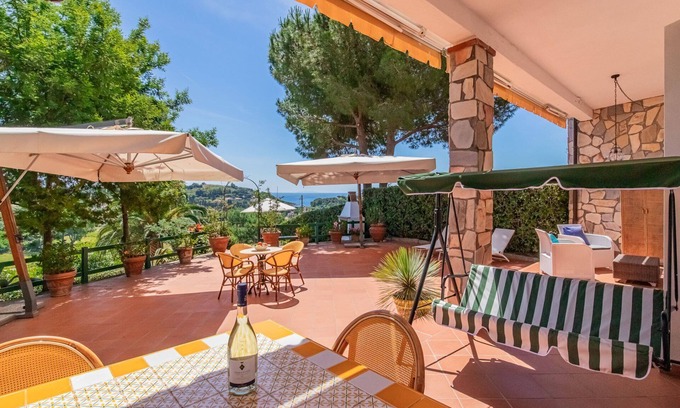 Porto Azzurro Villa | Villa con vista - Tosca