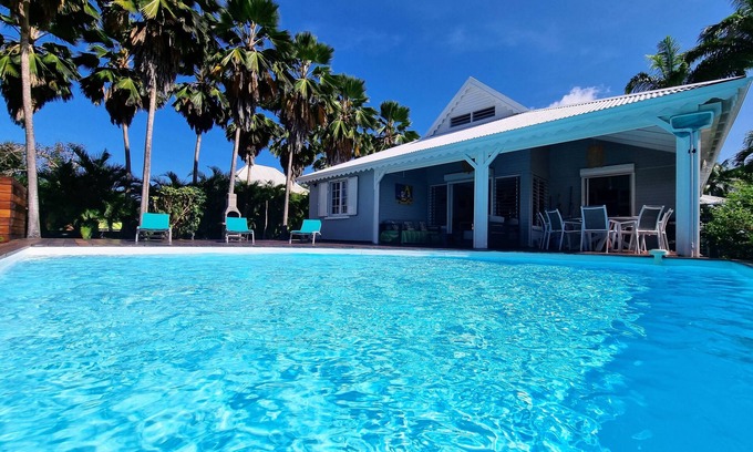 Sainte-Rose Villa | Villa Dali, 50 m from the beach, between Deshaie and Sainte Rose