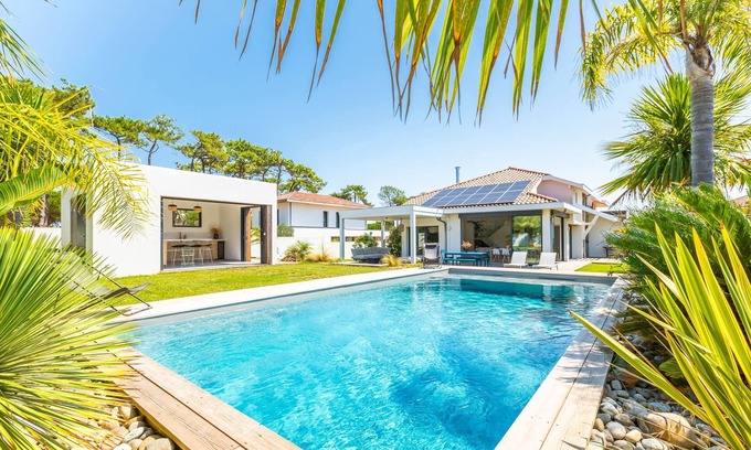 Anglet Villa | Villa del Sol - Villa contemporaine avec piscine, spa - un écrin de détente au Pays Basque