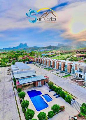 San Carlos House | Villa del sol y mar con alberca en área común