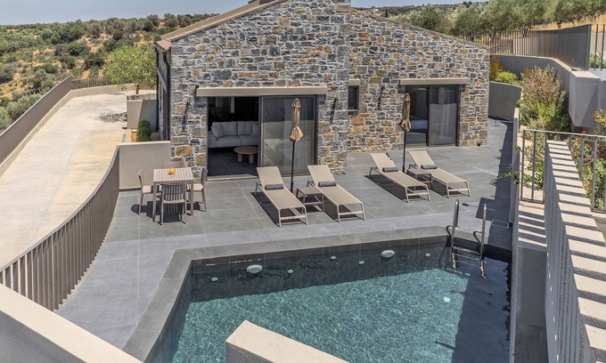 Agia Triada Villa | Villa Dimitrios - With Private Pool