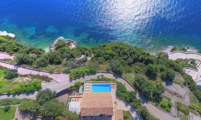 Barbati Villa | Villa Domina - Private Beach & Tender Platform