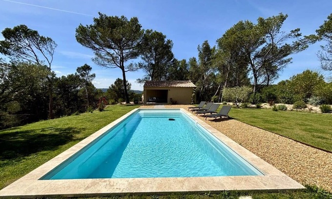 Rognes Villa | Villa Fanny, swimming pool with panoramic view