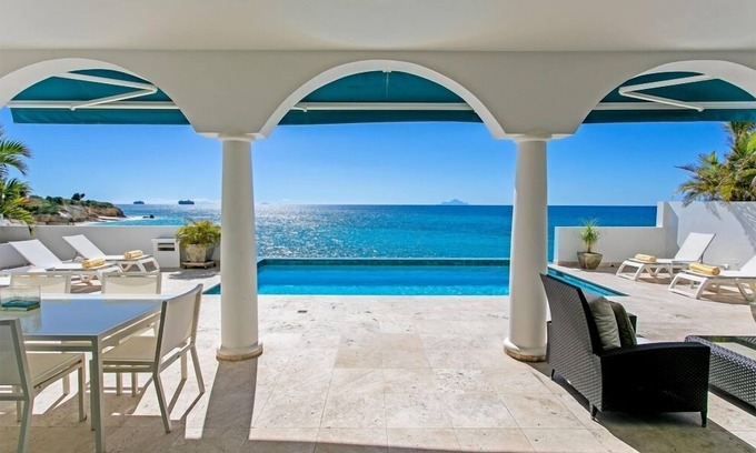 Plum Bay Villa | Villa Farniente | Beach Front - Located in Magnificent Cupecoy with Private Pool