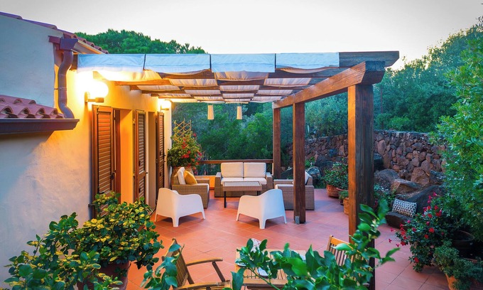 Sas Linnas Siccas Villa | Villa Fiorita - Panoramic, 2 minutes from the sea