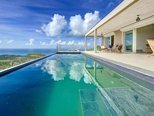 La Savane Villa | Villa Grand Horizon with extraordinary 180 degree sea view
