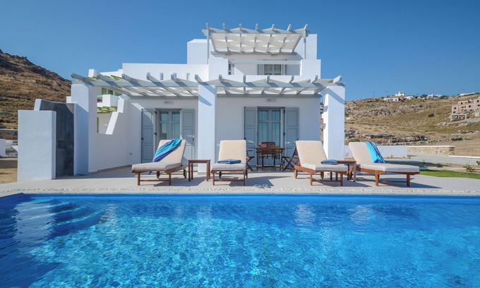 Mikri Vigla Villa | Villa HERON with Private pool for 6