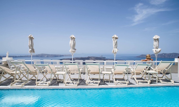 Firostefani Hotel | Villa Ilias Caldera Hotel