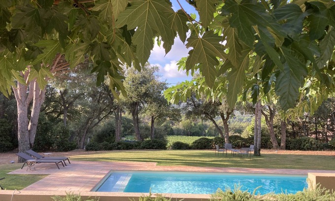 Plan-de-la-Tour Villa | Villa in the vineyards near Sainte-Maxime