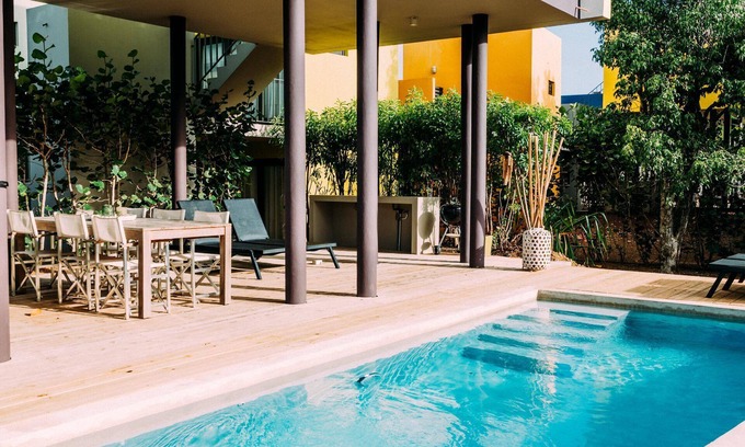 Sint Michiel Villa | Villa Jade - modern design villa on eco nature resort with private pool