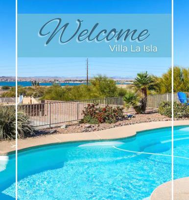 Lake Havasu City House | Villa La Isla PANORAMIC VIEWS, Outdoor Kitchen, sleeps 16