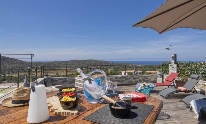 Belgodere Villa | Villa Les 2 F, plage de Losari - Belgodère