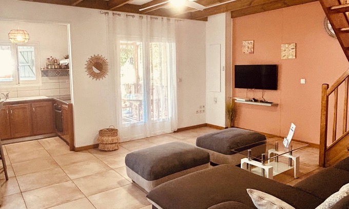 La Saline Les Bains House | Villa les dodos 1, center of la saline les bains, 2 mn from the lagoon