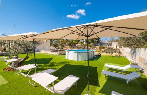 Posto Vecchio Apartment | Villa Lusia con Piscina Privata a Pescoluse