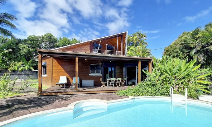 Saint-Benoit Villa | Villa Marine***, 160 m2 with swimming pool in Saint-Benoît