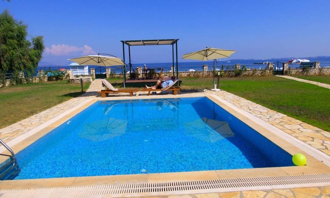 Barbati Villa | Villa Mechet- Beachfront