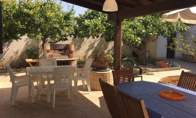 Torre Specchia Ruggeri Villa | Villa Melograni-San Foca-Nettuno Village-Independent 8 beds-450mt sea