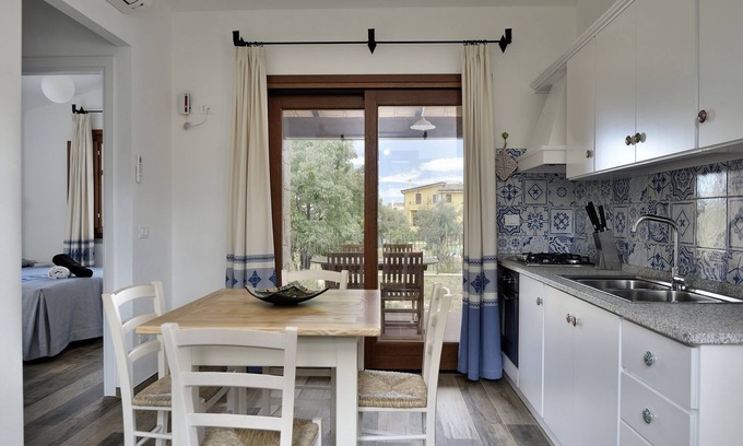 Lotzorai Apartment | Villa Menhir. Mediterranean garden. Mountain view. 5 minutes from the beach. Quiet location