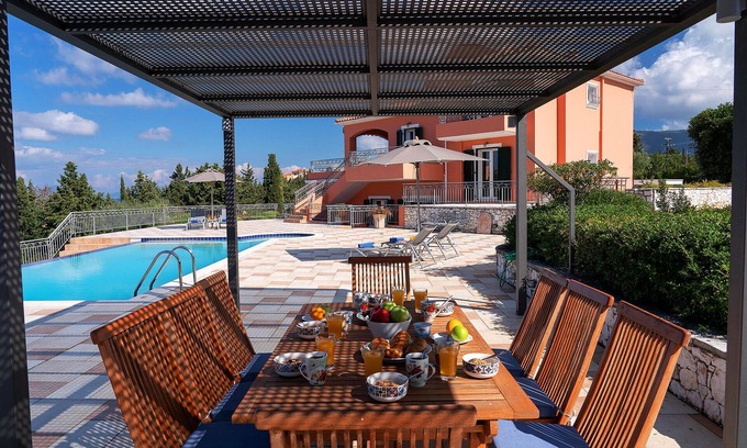 Fiskardo Villa | Villa Neptune - Private Pool Villa