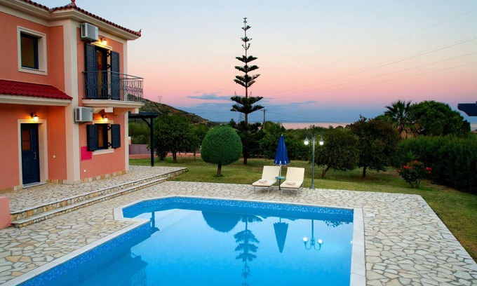 Kateleios Villa | Villa NYX - Outstanding Villa, Private Pool, Free WiFi, A/C, close to facilities