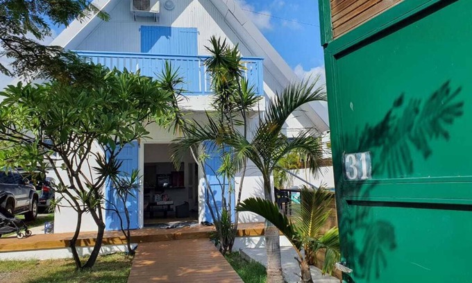 La Saline Les Bains Villa | Villa Ohana - Swimming pool - 1-minute walk to the lagoon