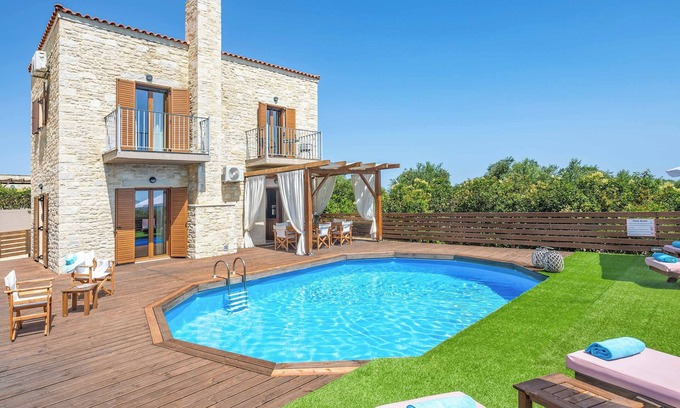 Kirianna Villa | Villa Ourania Klio - Two Bedroom Villa, Sleeps 4