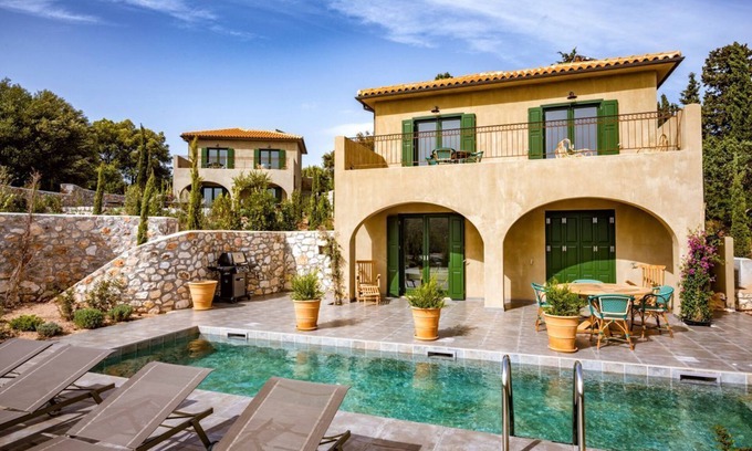 Fiskardo Villa | Villa Pelagia - Two Bedroom Villa, Sleeps 4