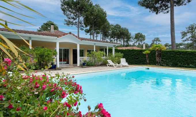 Lacanau-Ocean House | Villa piscine pour 8 à Lacanau