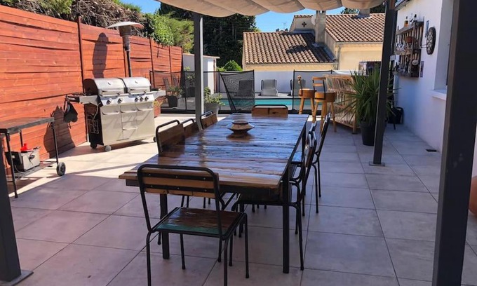 Salon-de-Provence Villa | Villa Provence Baraka centre-ville