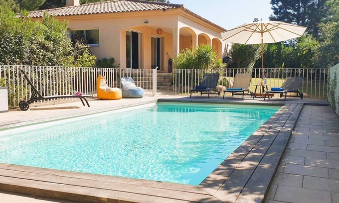 San-Gavino-di-Carbini House | Villa Ribba. 10 pers, piscine, 10 min plage en voiture