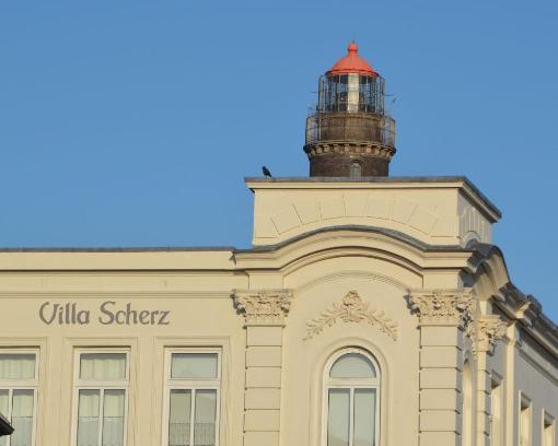 Borkum Apartment | Villa Scherz - stilvoll, zentral, ruhig, EG