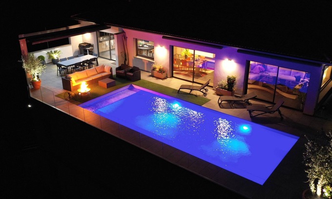 Taglio-Isolaccio Villa | VILLA sea view, 2 comfortable suites, terrace, pool, plancha
