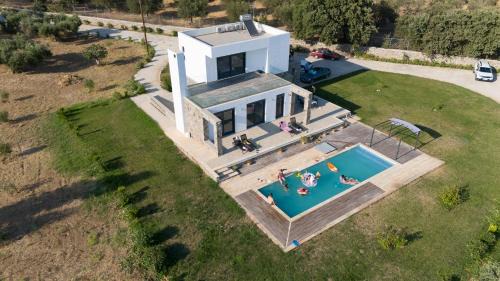 Eresos-Antissa Villa | Villa & Stone House with Pool, 10 Mins to Skala Eressos Beach