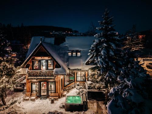 Koscielisko Villa | Villa Swiss na wyłączność - jacuzzi, sauna, bilard