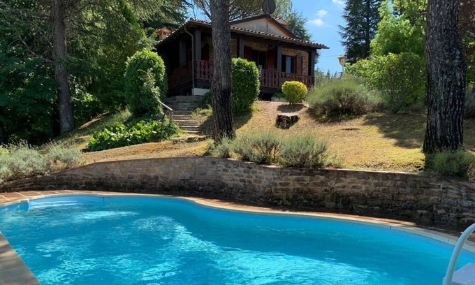 Pietralunga Villa | Villa Verde, cottage with private pool