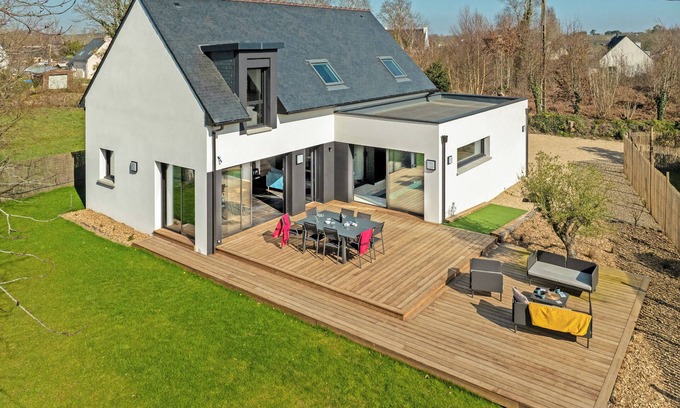 Fouesnant House | Villa with heated indoor pool, south brittany, fouesnant les glénan