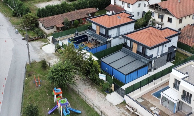 Erenler Villa | Villa with heated pool for families