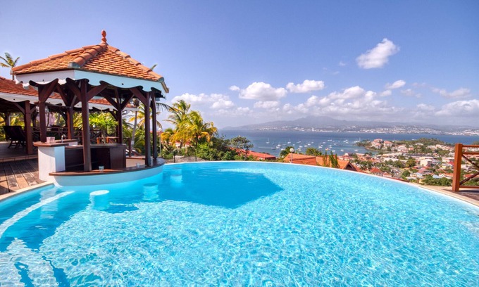 Trois-Ilets Villa | Villa with panoramic view (MQTI57 - 14 pax)