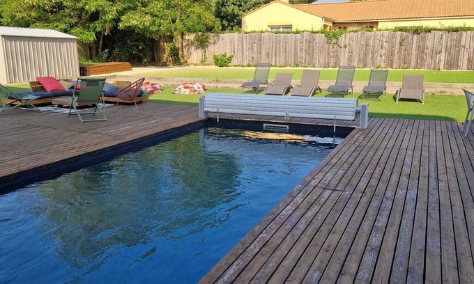 Pornic Villa | Villa with pool and jacuzzi close to the center