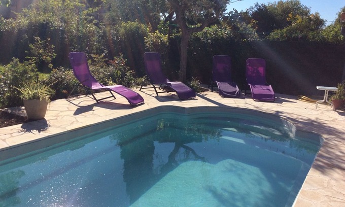 Riou - Petit Juas - Av de Grasse Villa | Villa with private pool in the heart of Cannes