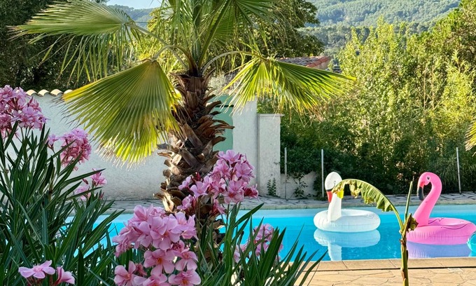 Figanieres Villa | Villa Zoé with swimming pool and private tennis court