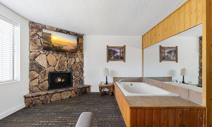 The Village Hotel | Village Suites Inn. Teddy Bear, Perfect Location in the Village. fully equipped downstairs unit.