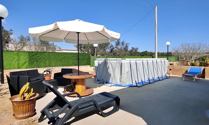 Corsano House | Villetta Chiarello – Modern Villa with Pool just 2 km From the Sea
