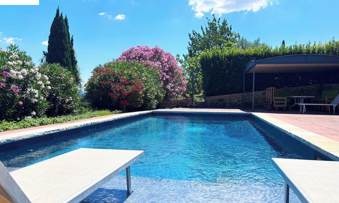 San Pietro in Bossolo Villa | Villino Tre Pini with private pool in Florence by TuscanyWeGo