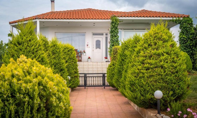 Alexandroupoli Villa | Vineyard Country House with Panoramic Seaview