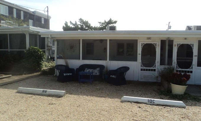 Rehoboth by the Sea Cottage | Vintage Dog-friendly Dewey Beach Cottage - 125 steps to the beach!