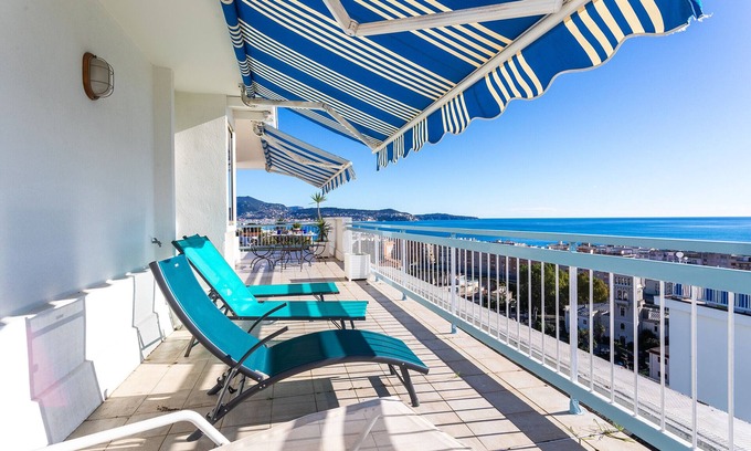 Fabron Apartment | VUE DES ANGES AP4238 By Riviera Holiday Homes