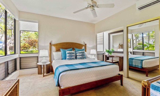 Wailea Apartment | Wailea 2BR | Walk to Beach | A/C | Family-Friendly